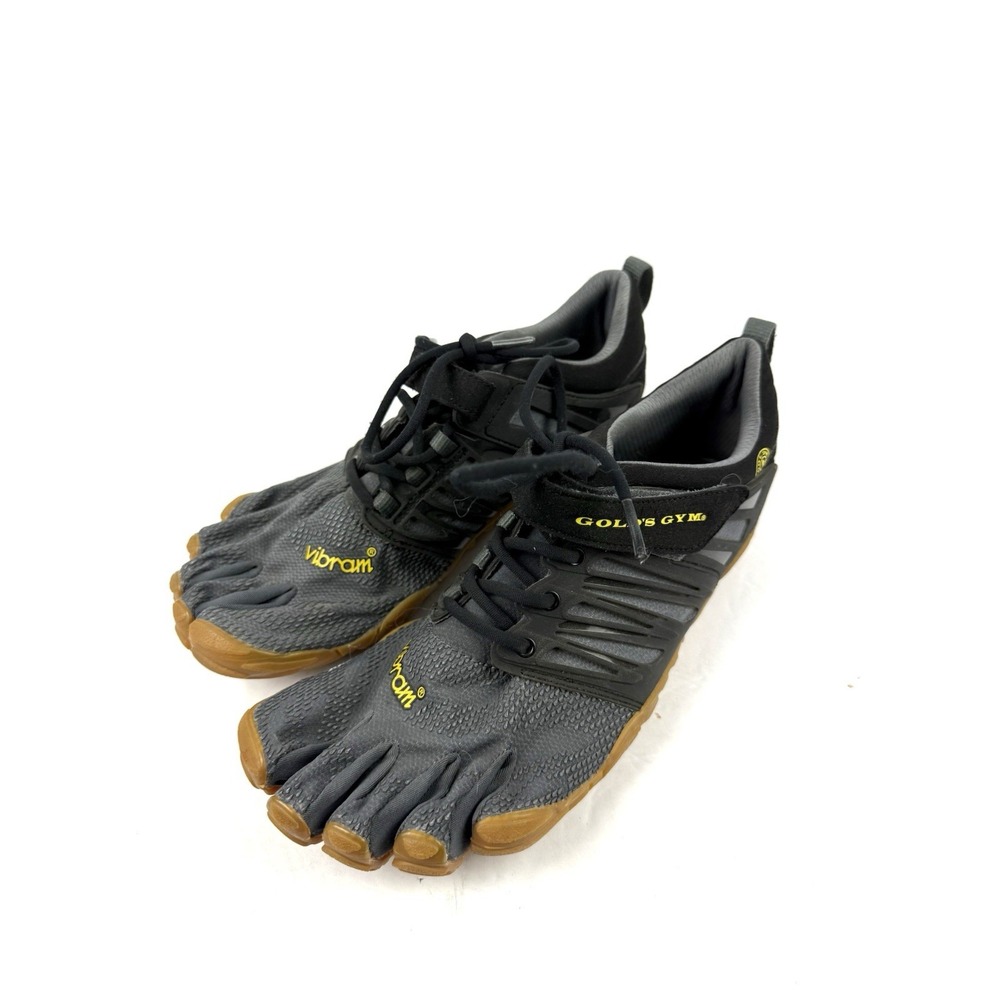 Fivefingers Vibram Black V-Train Shoes 8.5-9 Mens Golds Gym Limited Edition 41